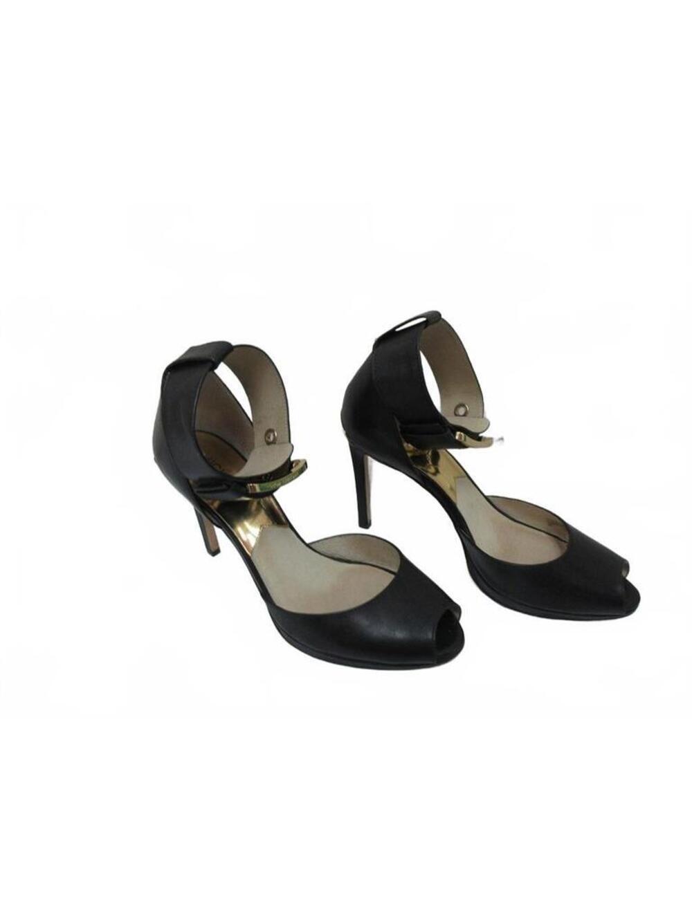 Michael Kors COA Women's Cardi Flex Leather Sandal Size 9M